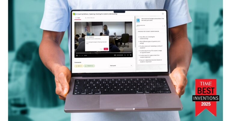 AI Coach by Edthena Recognized as a Top Invention of 2025 by TIME