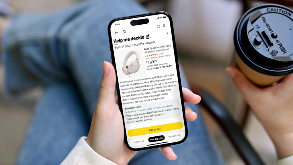 Amazon Unveils New AI-Powered 'Help Me Decide' Shopping Tool
