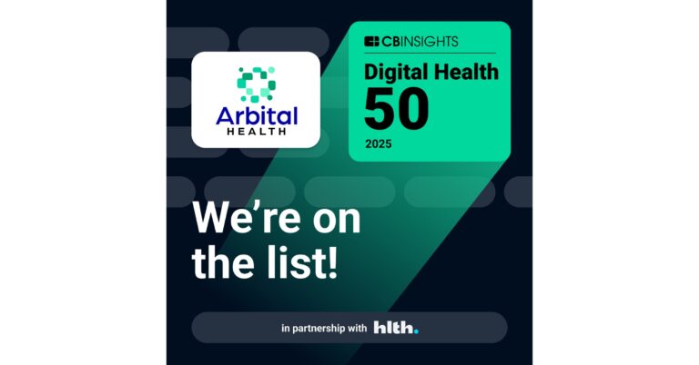 Arbital Health Recognized Among 50 Top Digital Health Startups for 2025
