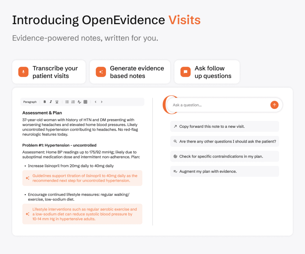 ChatGPT for Healthcare, OpenEvidence Secures $200M at $6B Valuation
