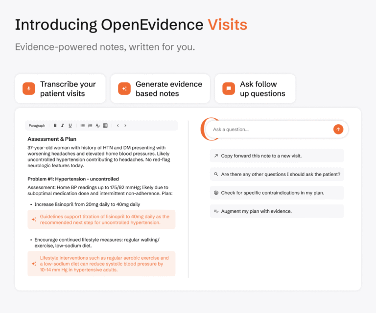 ChatGPT for Healthcare, OpenEvidence Secures $200M at $6B Valuation