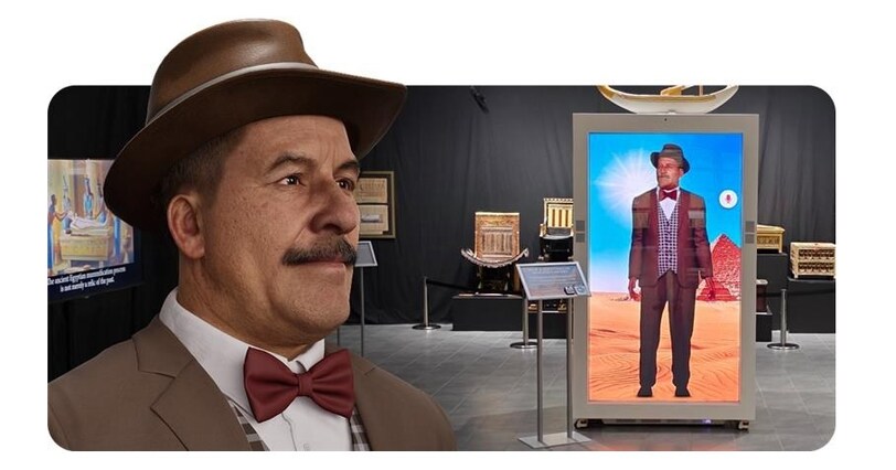 Elliott Museum Unveils AI Hologram of Archaeologist Howard Carter