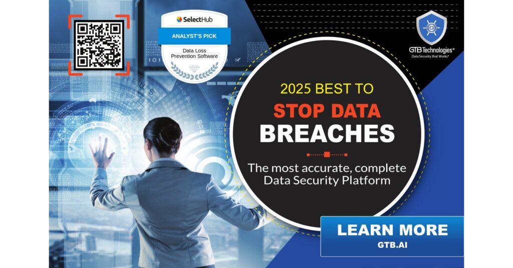 GTB Technologies Showcases Comprehensive Data Security at Gartner Event