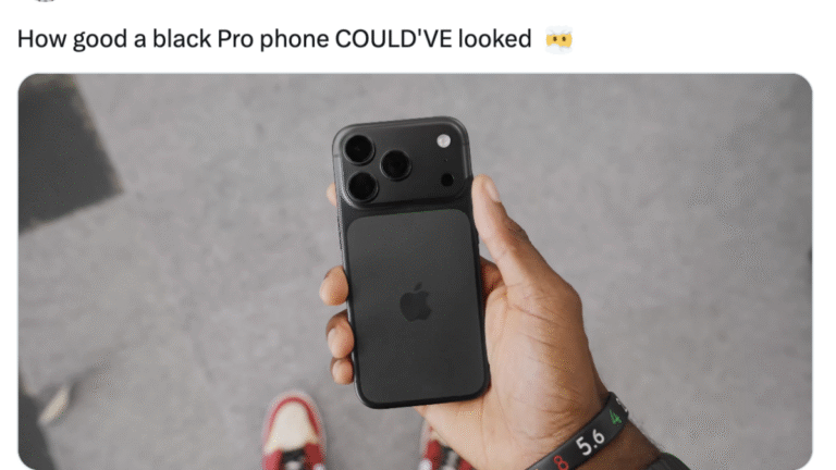 Marques Brownlee Imagines the Appeal of a Black iPhone 17 Pro