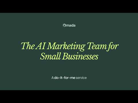 Omada.ai Introduces Innovative AI Marketing Team for SMB Growth