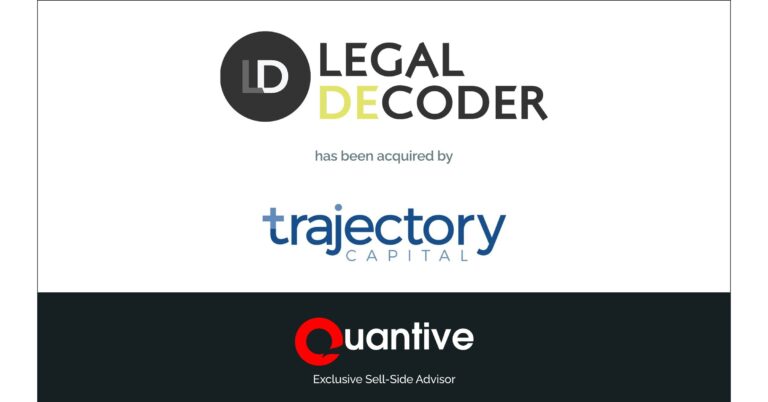 Quantive Guides Legal Decoder in Trajectory Capital Investment