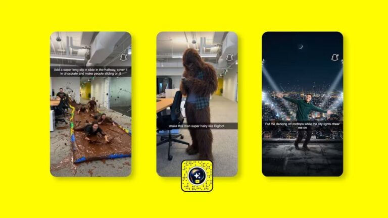 Snapchat Launches Free Open Prompt AI Lens for US Users