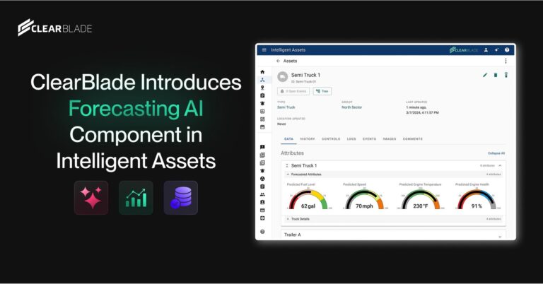 ClearBlade Unveils First Real-Time Edge AI for Forecasting