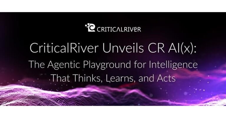 CriticalRiver Launches CR AI(x): An Intelligence That Learns and Acts