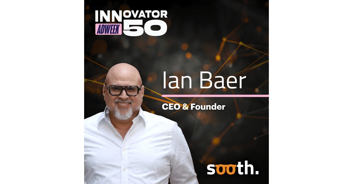 Ian Baer of Sooth Recognized in ADWEEK's Innovator 50 List