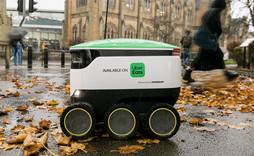 Uber Eats to Deploy Starship Robots for UK Deliveries