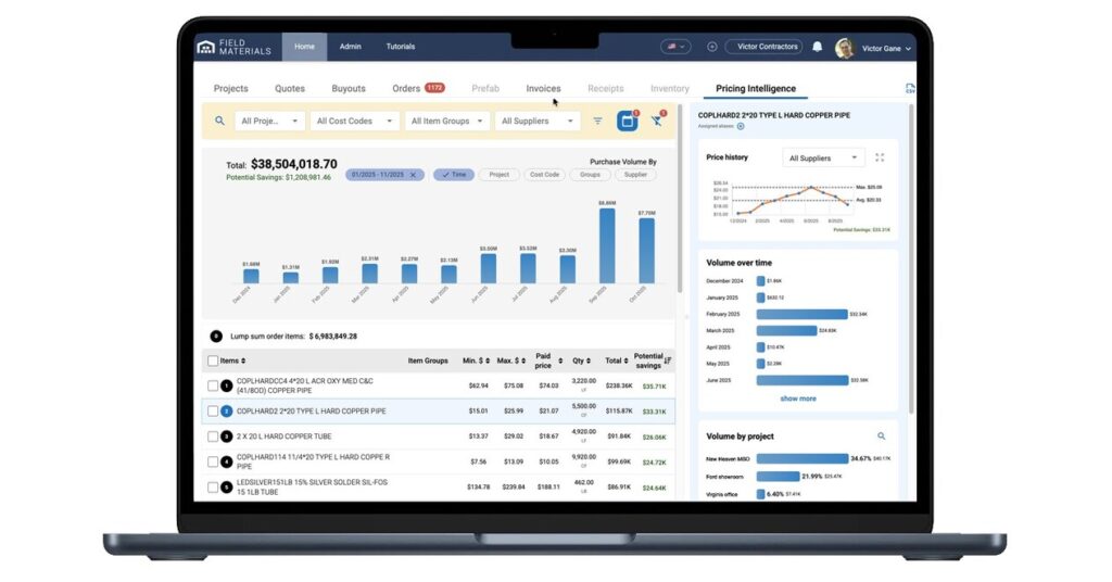 Field Materials AI Unveils Smart Pricing Solutions for Construction Materials