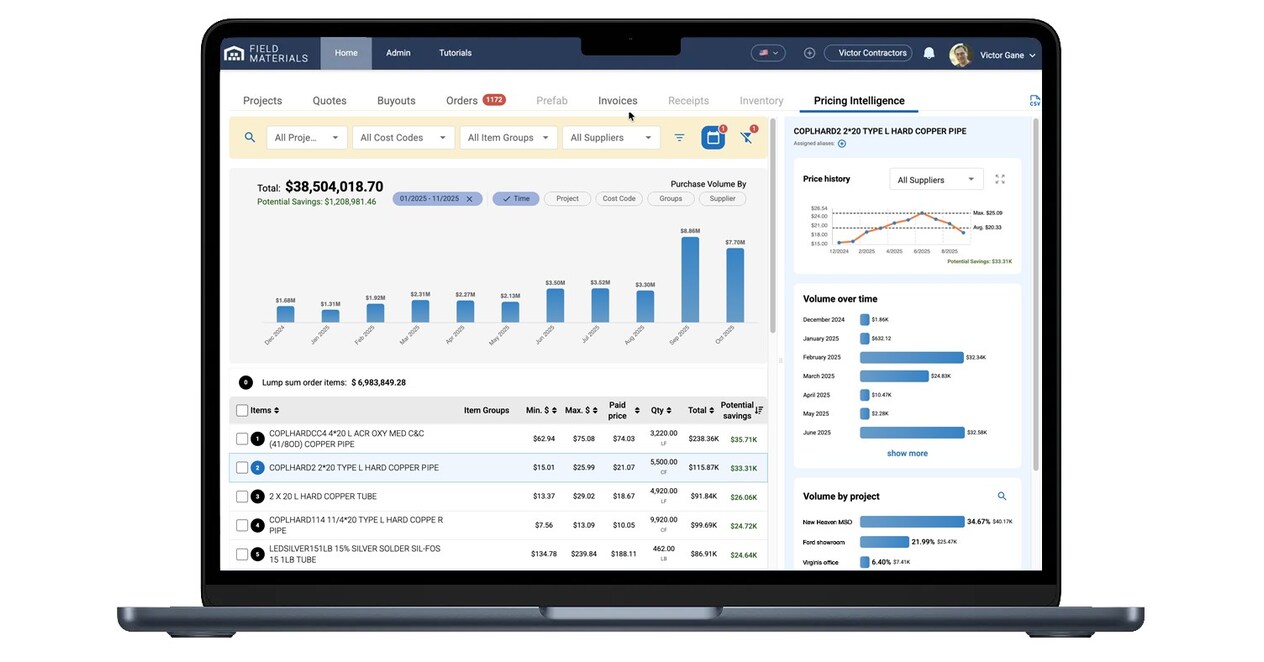 Field Materials AI Unveils Smart Pricing Solutions for Construction Materials