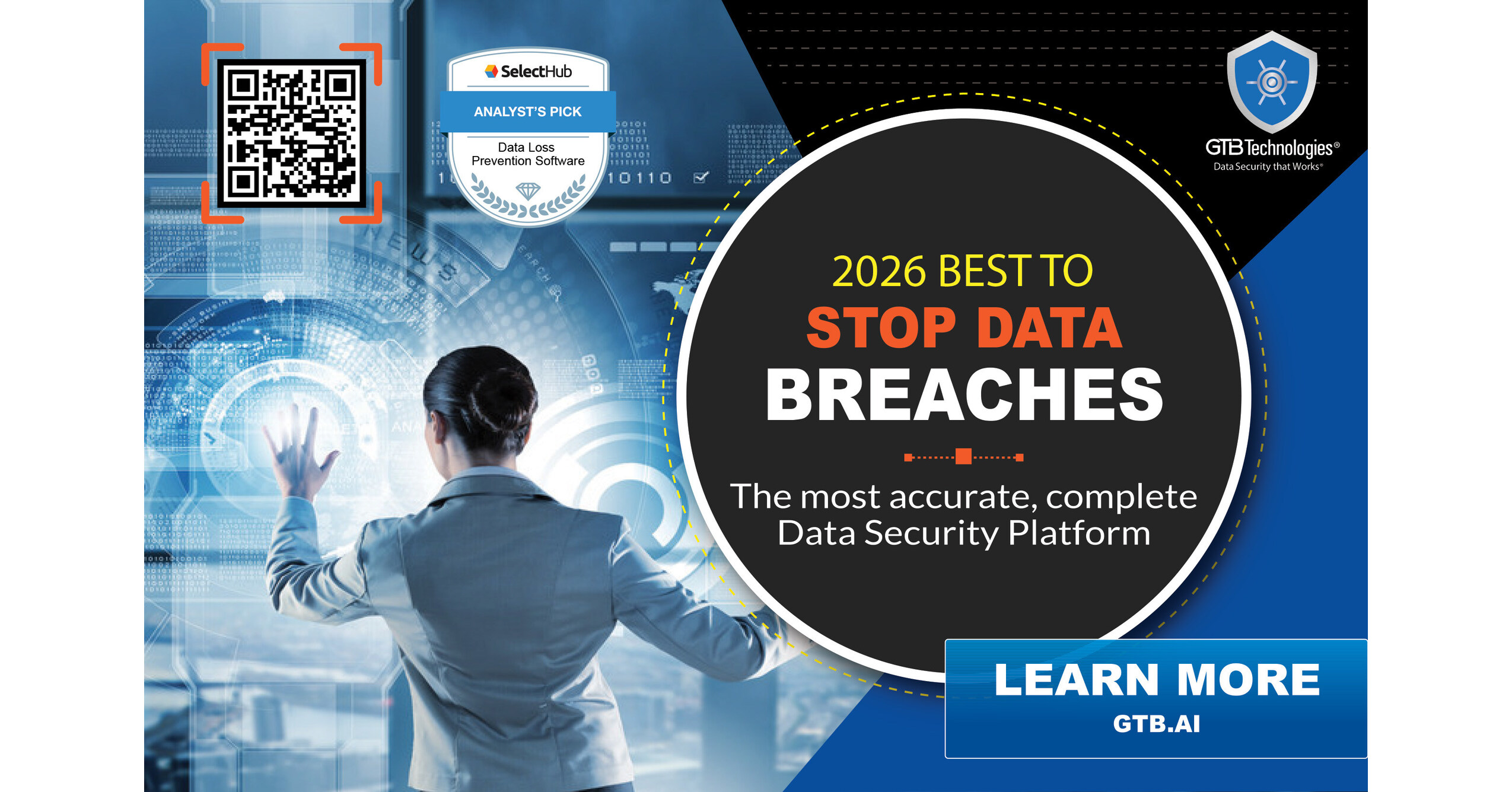 GTB Technologies Acknowledged for 2026 AI-Driven DLP Standards