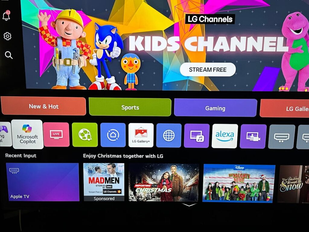 LG Now Allows Deletion of Microsoft Copilot Shortcut on Smart TVs