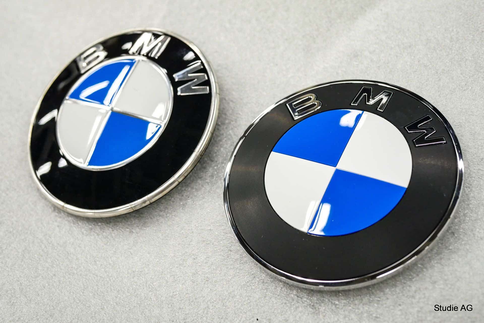 New BMW Logo Ignites Discussion with First Real-World Shots