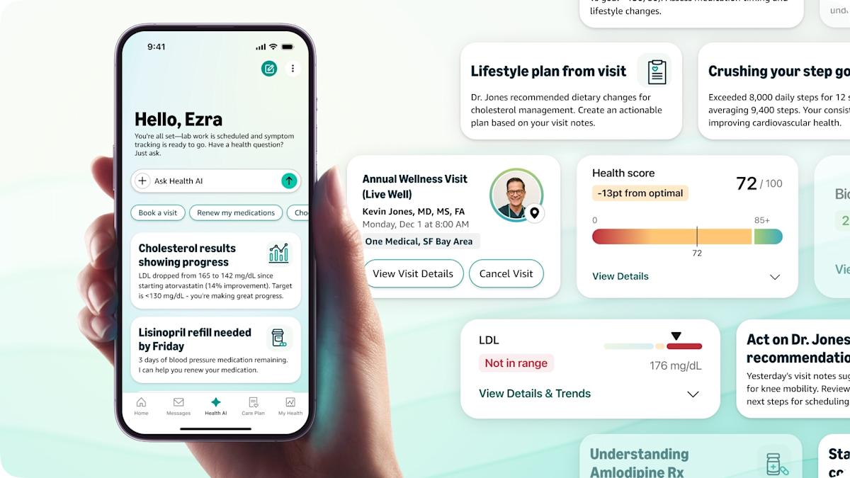 Amazon Integrates AI Assistant into One Medical Services