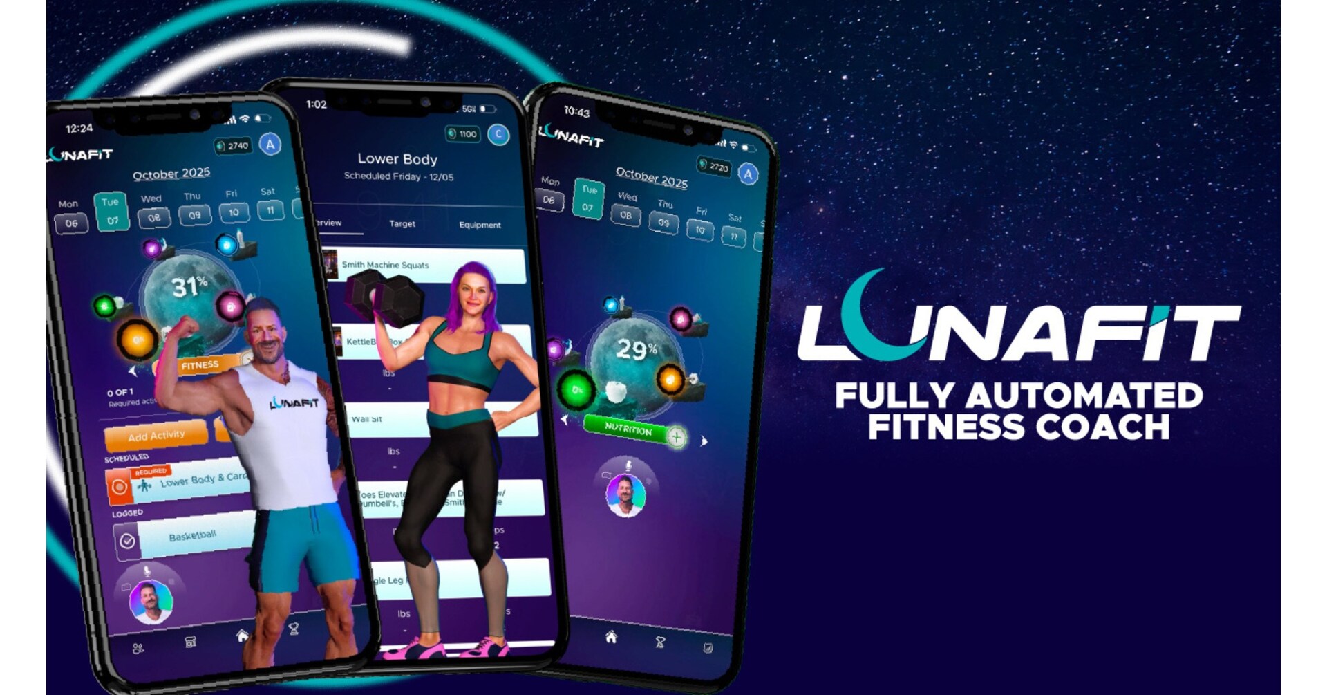 LunaFit Launches Interactive Onboarding for Fitness App Users