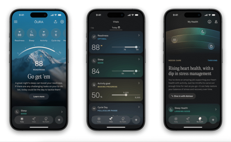 Oura Introduces Revamped App with New 'Cumulative Stress' Feature