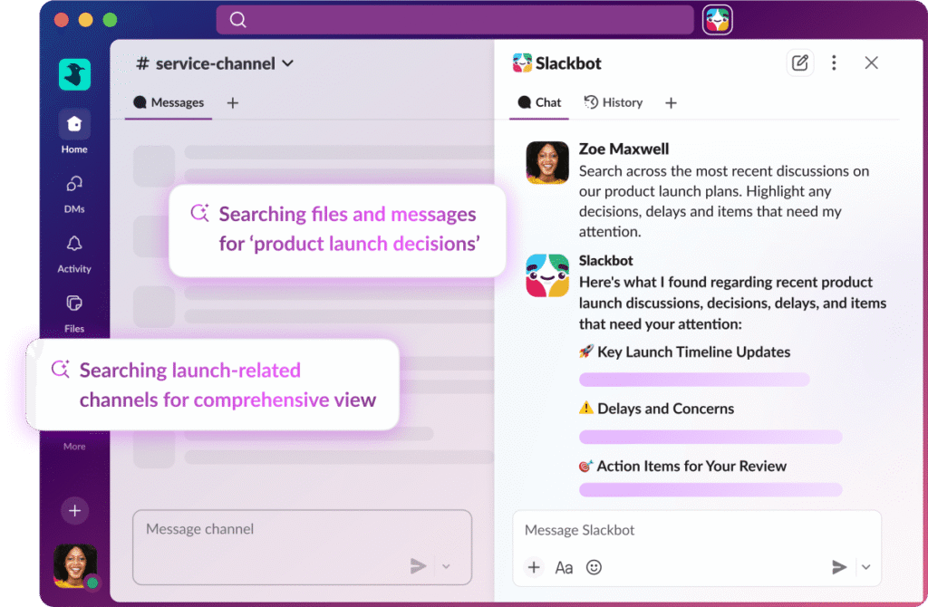 Slackbot Transforms Into an AI-Powered Assistant
