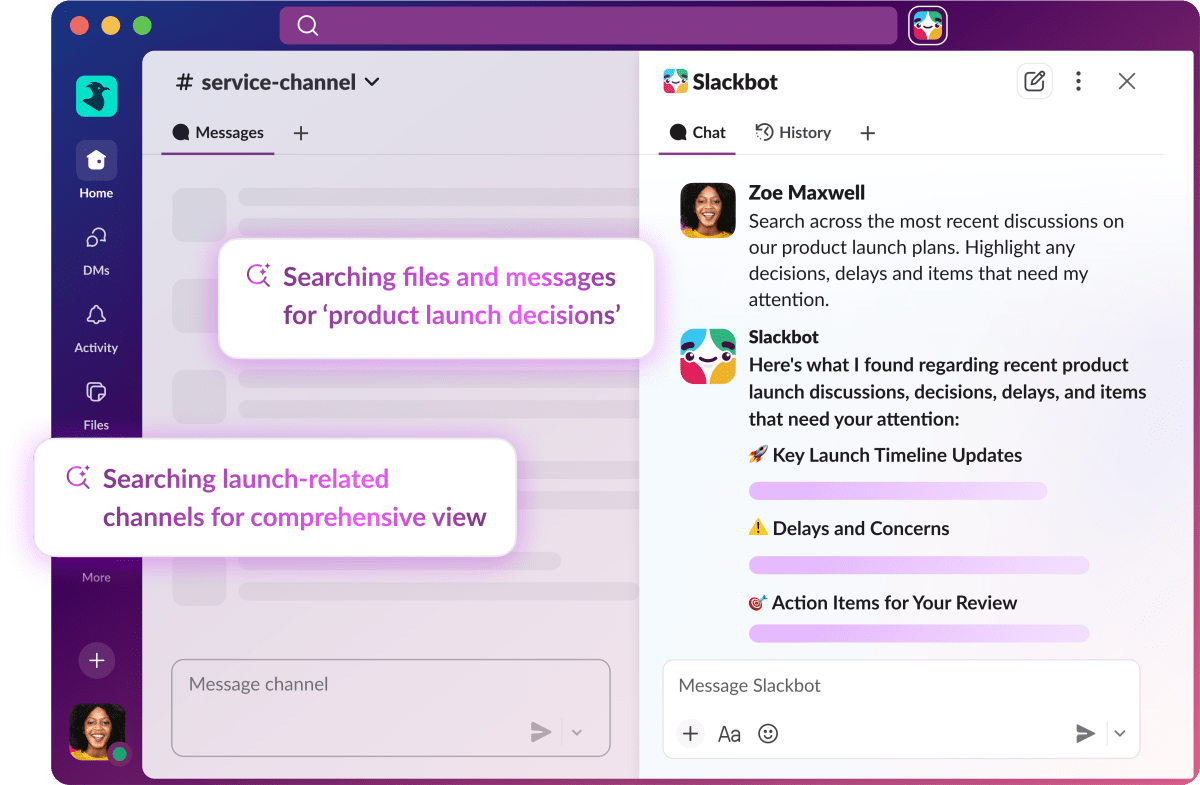 Slackbot Transforms Into an AI-Powered Assistant