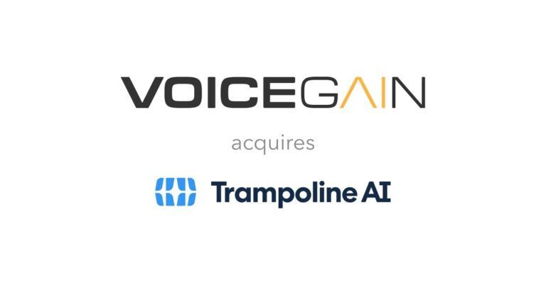 Voicegain Acquires TrampolineAI to Enhance AI Solutions for Healthcare Payers