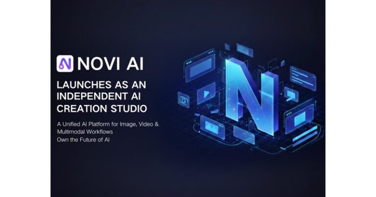 Novi AI Unveils New Independent AI Creation Studio After Upgrade