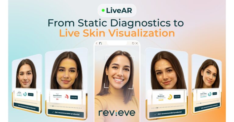 Revieve Launches LiveAR for Real-Time Visualization in Skin Analysis