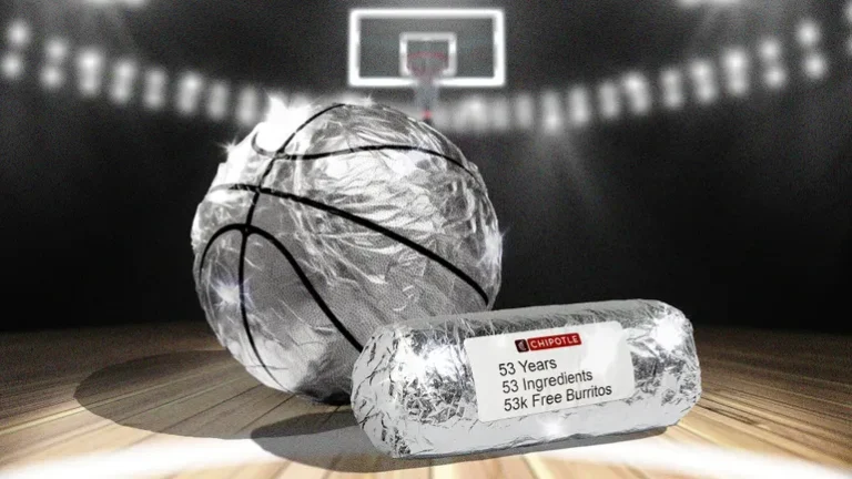 Chipotle Celebrates NBA Achievements with 53K Free Entrees